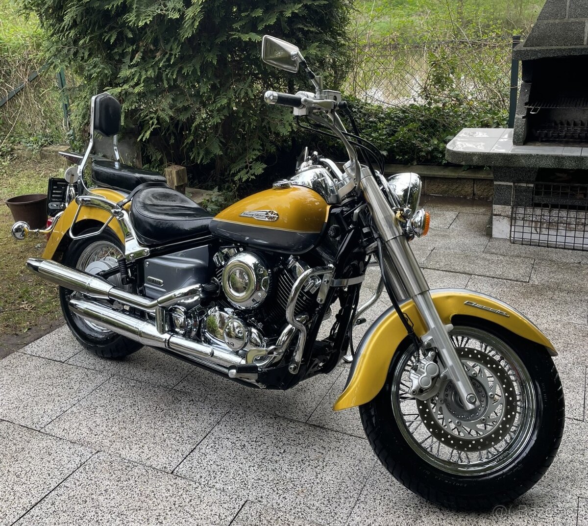 Yamaha DragStar 650 – 2002 -krásná klasika s nízkým nájezdem - 3