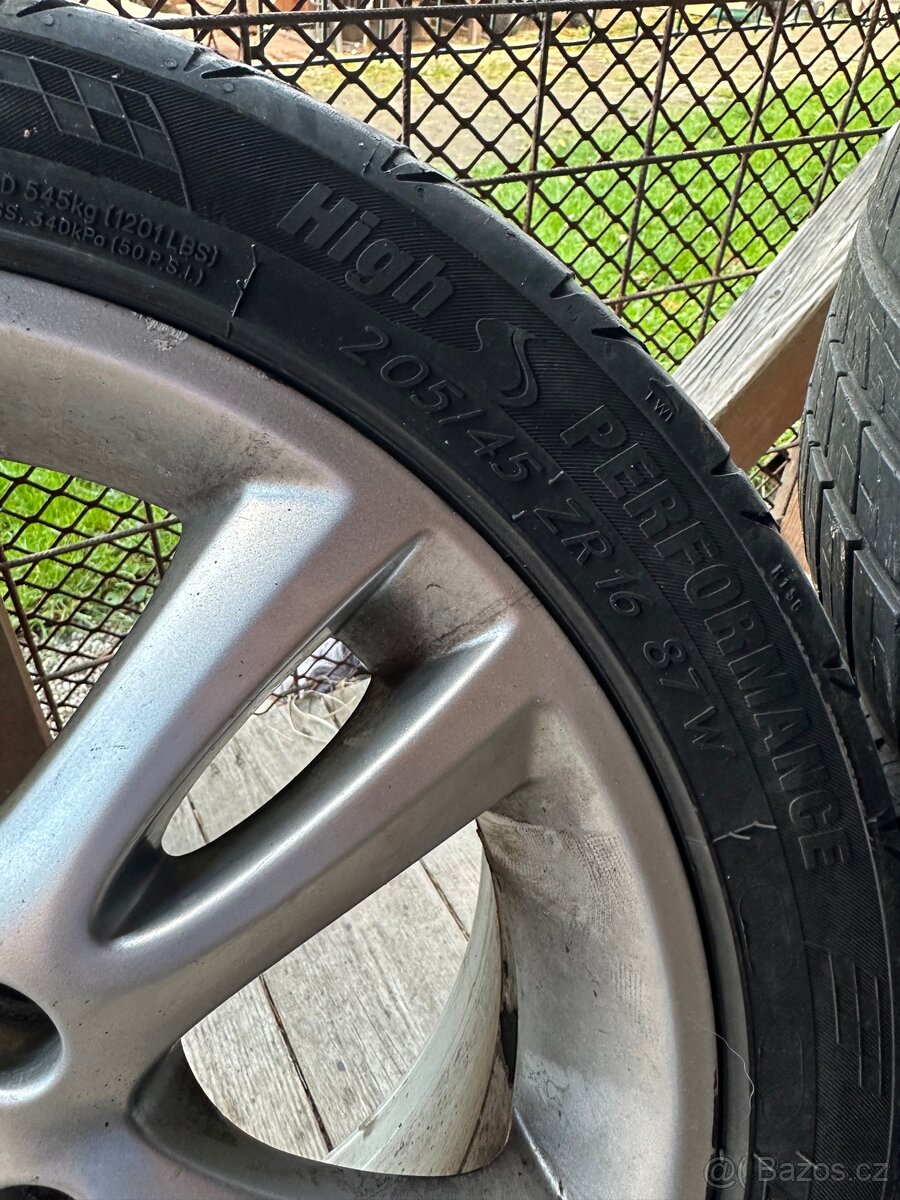 Alu kola 205/45 r16 5x100 - 3