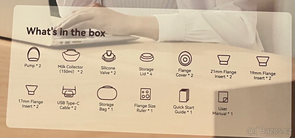 Momcozy M9 odsávačka - 3