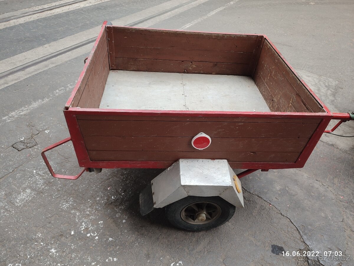 Přívěsný vozík domácí výroby - 3