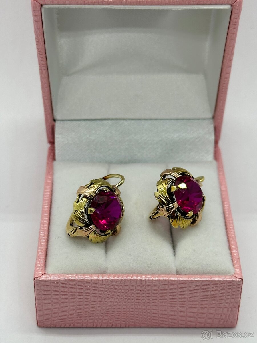 Zlaté náušnice 5,39g - 3