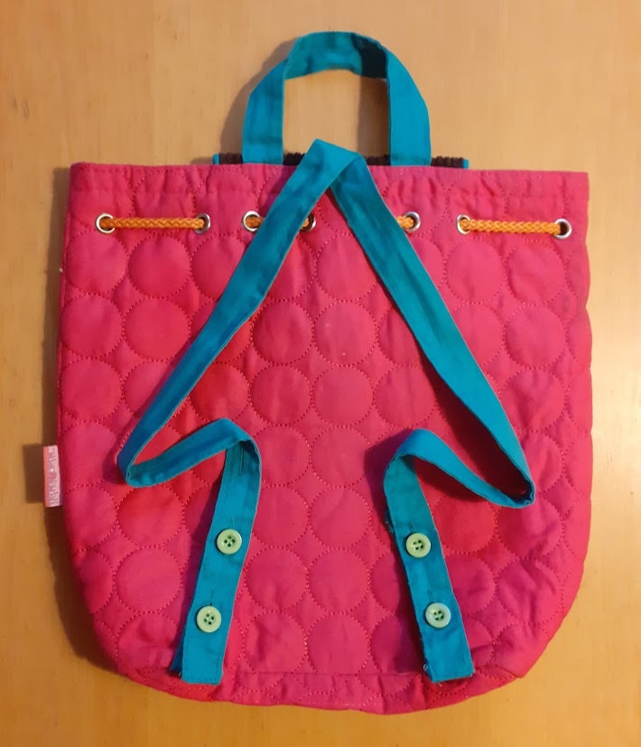 Dětský prošívaný batoh se sovičkami zn. STEPHEN JOSEPH - 3