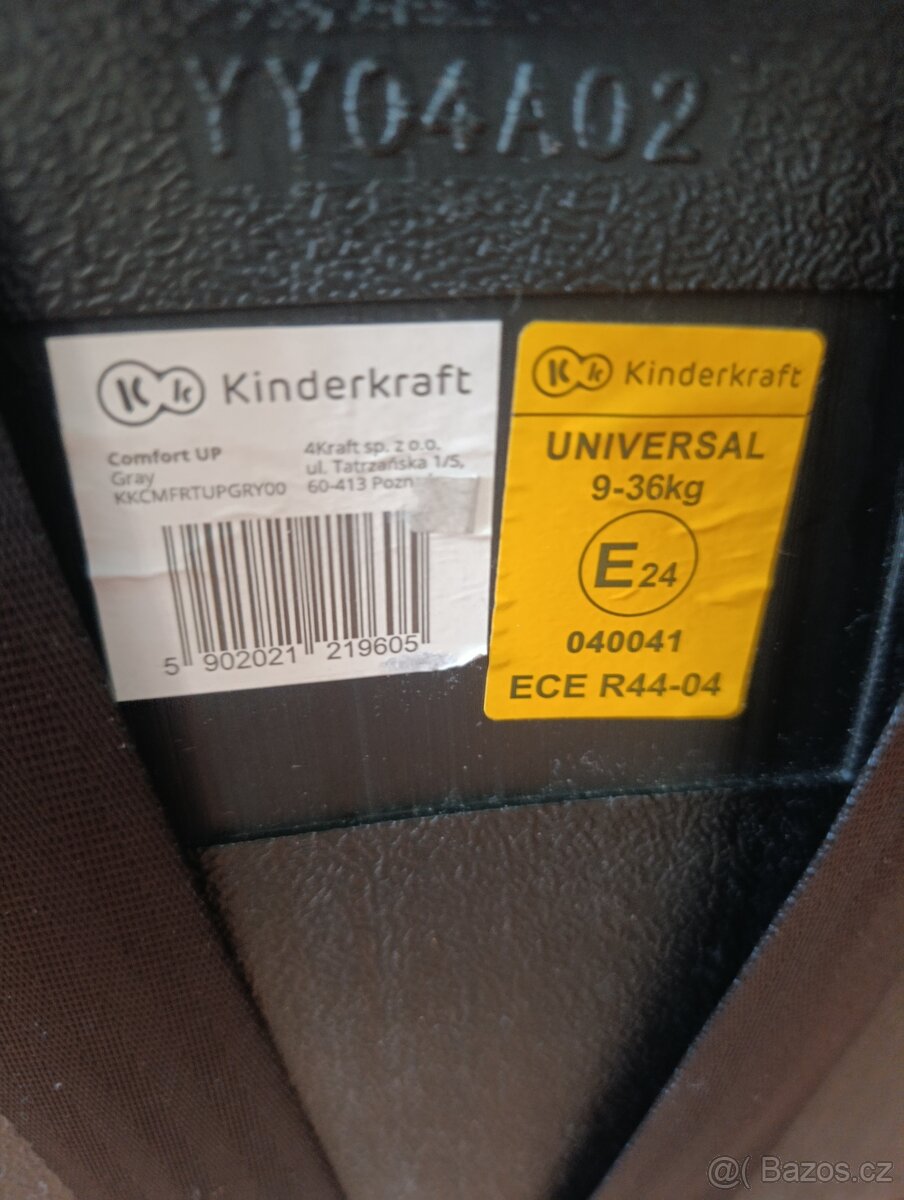 Autosedačka 9-36 kg - 3