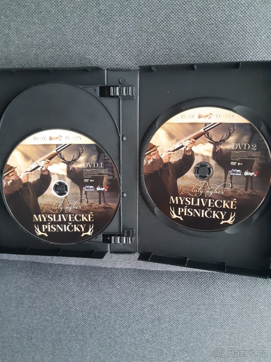 Myslivecké písničky - kazeta 4CD + 2DVD - 3