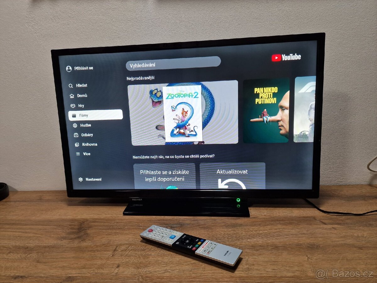 Led tv Smart Toshiba 82cm WiFi App - 3