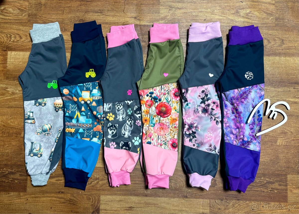 Letní softshell kalhoty 86/128 - 3