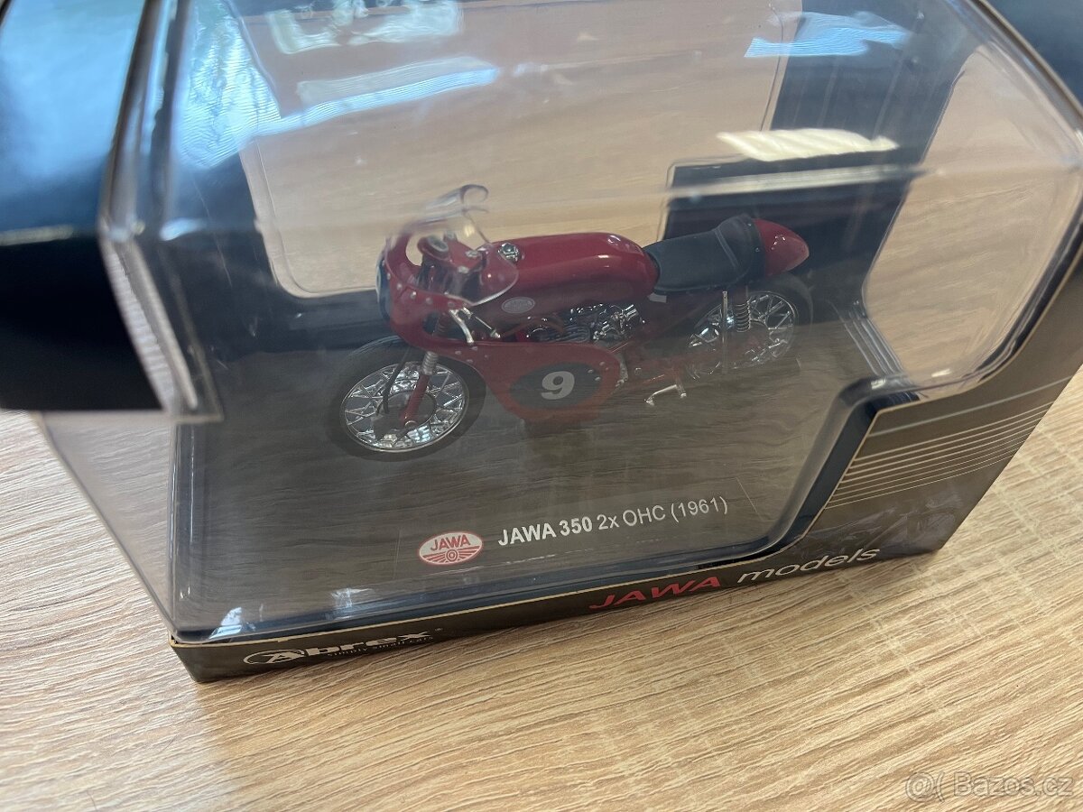 Modely motorek JAVA A ČZ 1:18 - 3