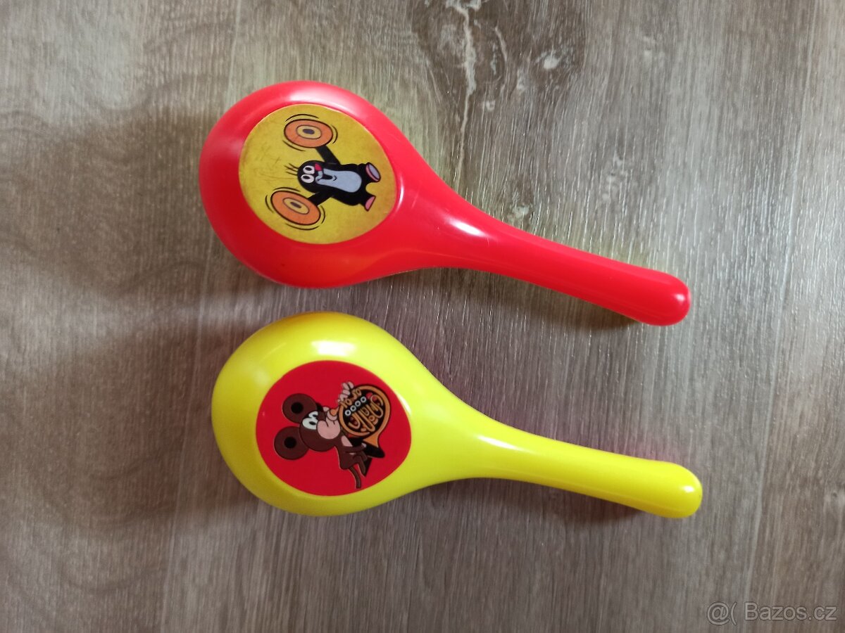 Hudební nástroje - Bubínek, flétna - 3