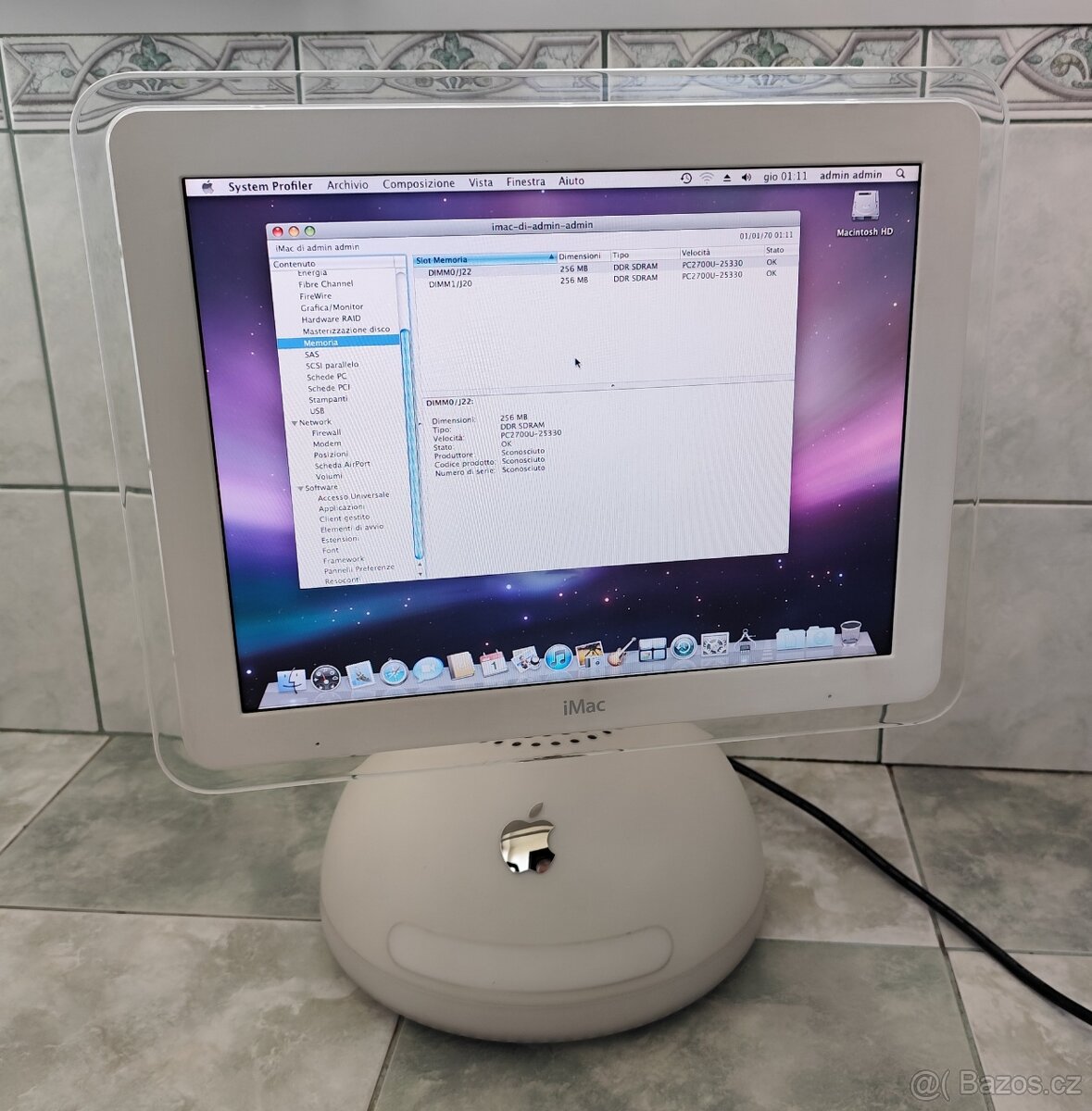 15" APPLE iMAC G4 PowerMac 6,3 (M6498) Z ROKU 2003 - 3