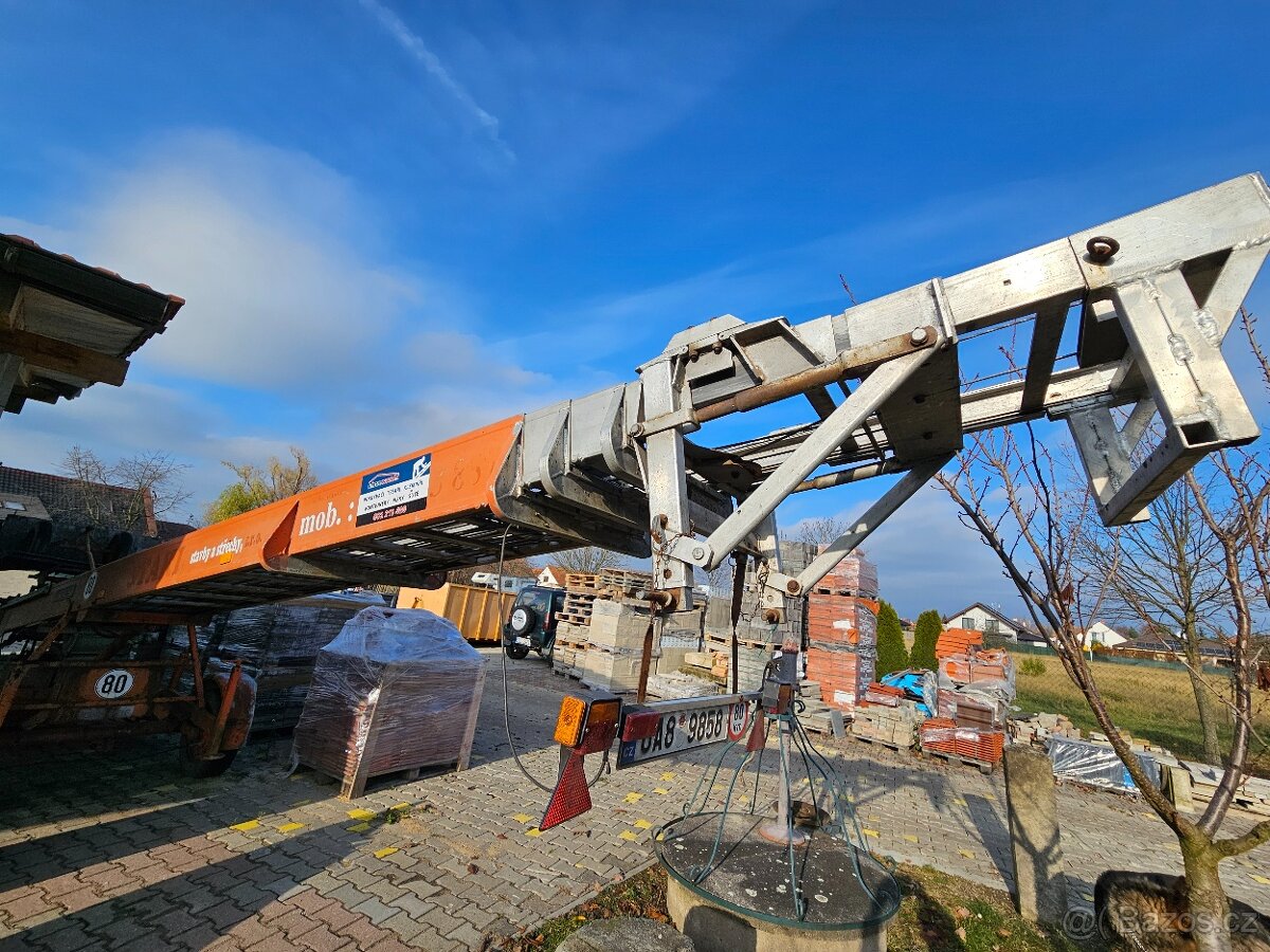 Stavební teleskopický žebřík Böcker - 3