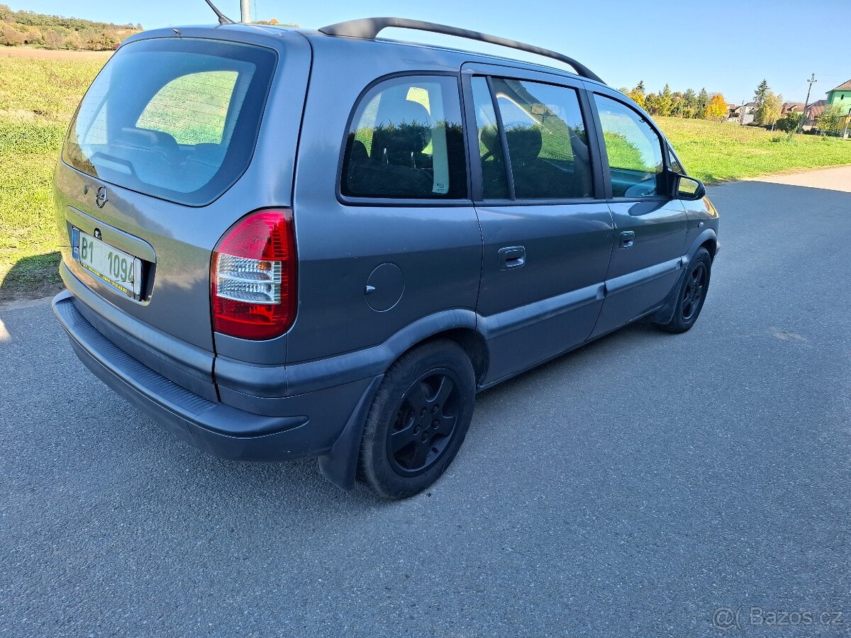 Opel Zafira 1.6i Klima Alu Model 2006.Nová Stk.,-. - 3