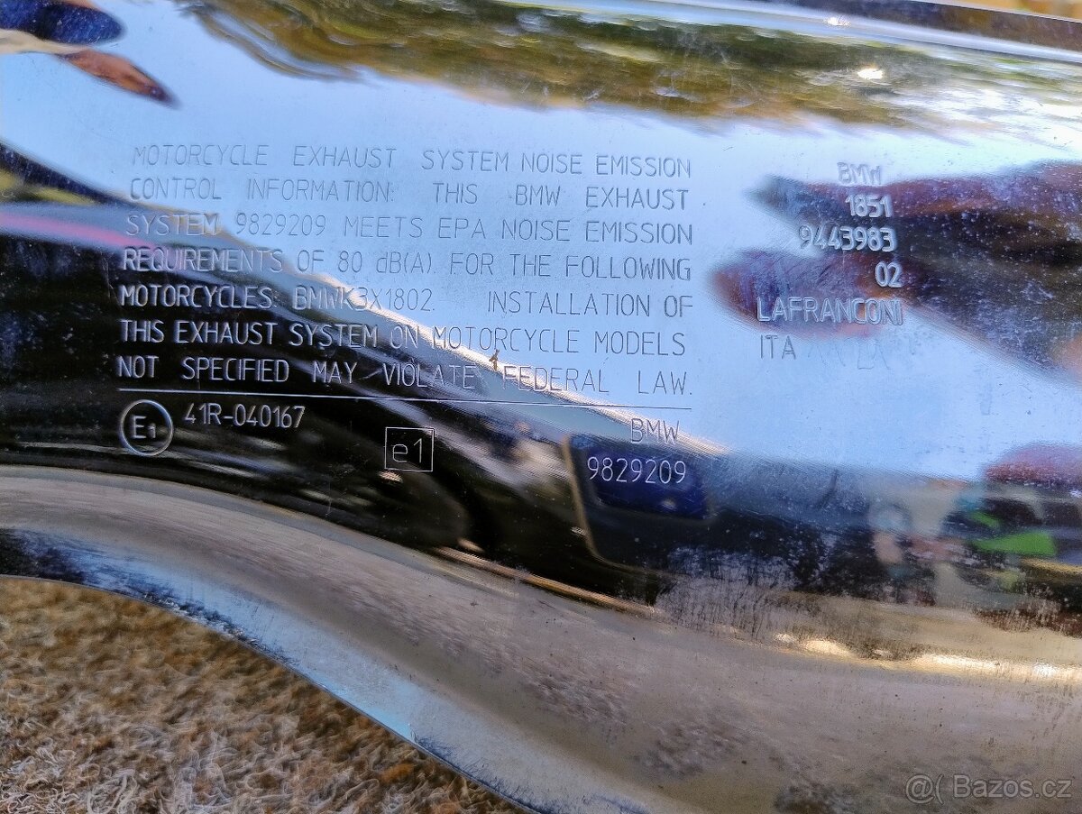BMW R18 originální vyfuk - 3