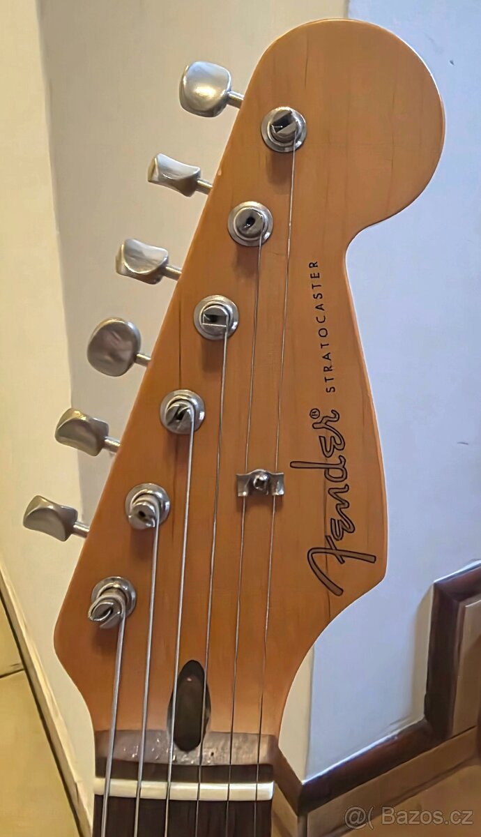 Fender Fat Strat Mexico r.v.1995, sunburst, původní stav - 3