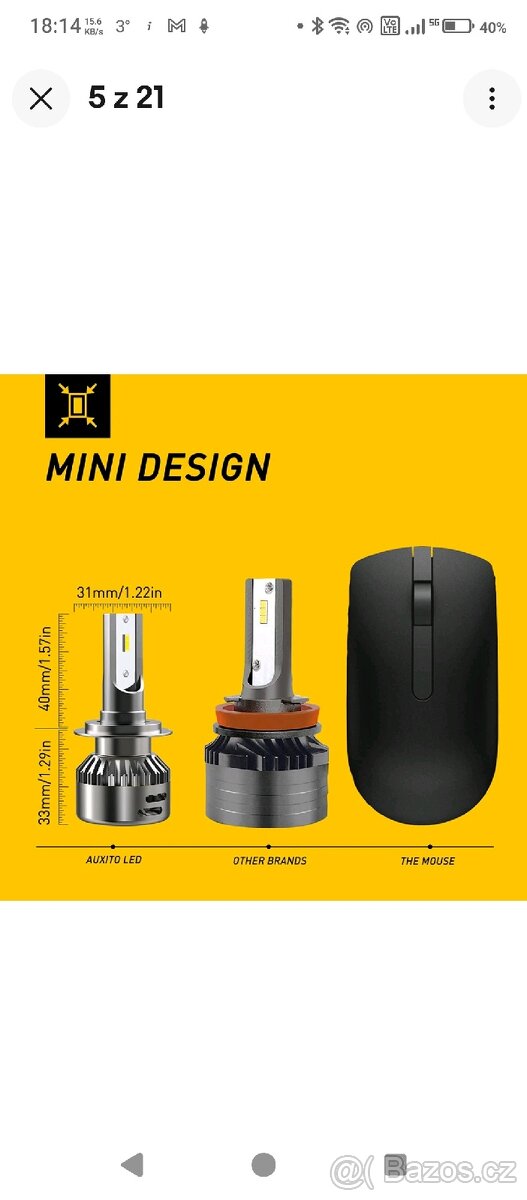 Led Auxito H7 Led - 3