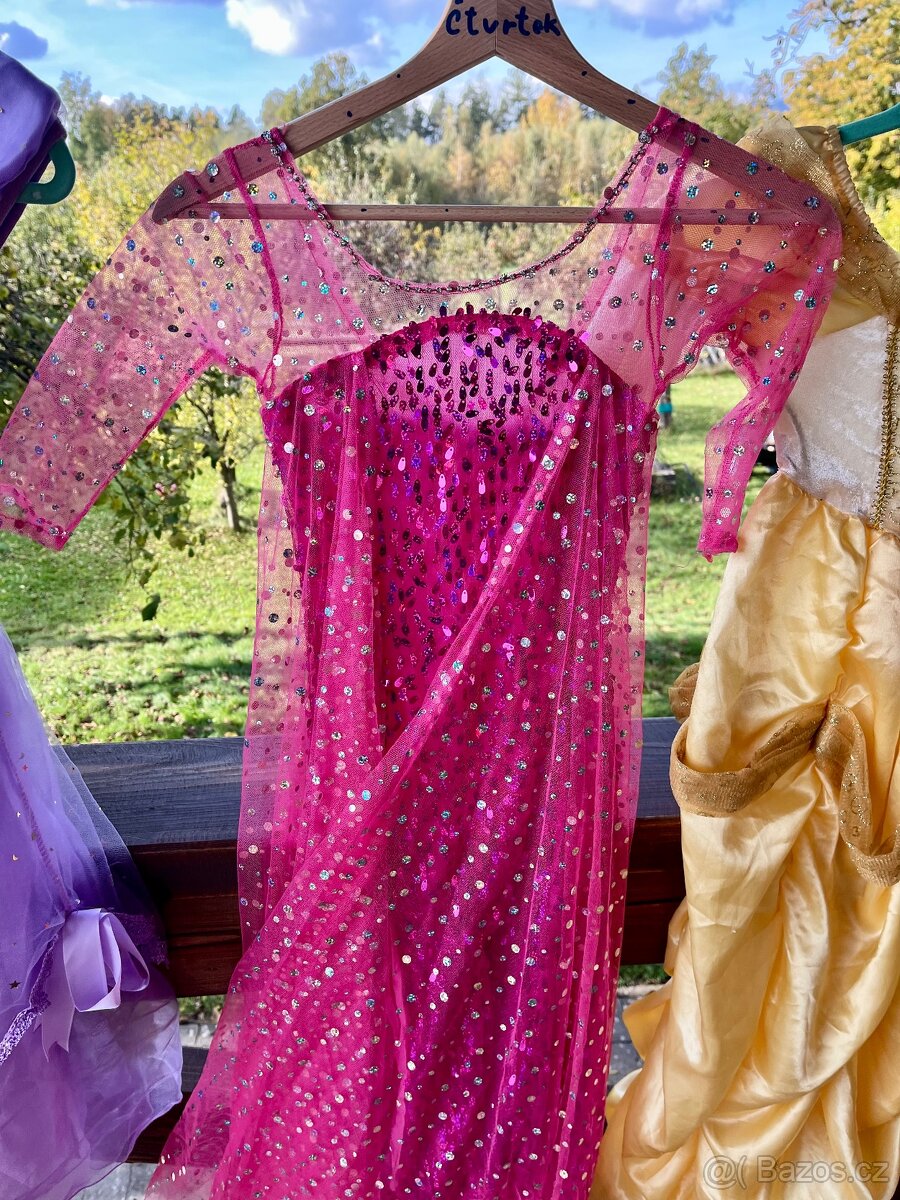 Šaty pro princeznu vel. 120-130 - 3