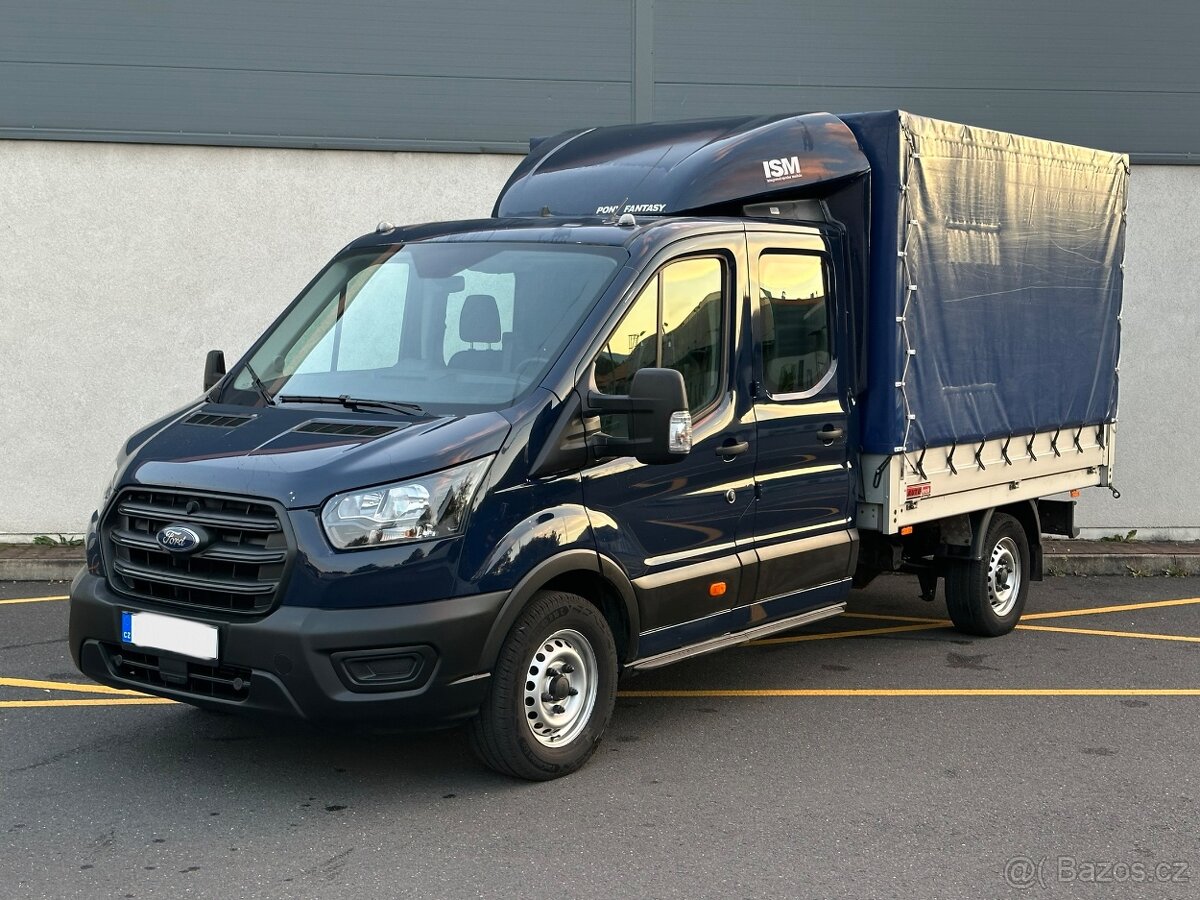 Ford Transit,96kw,7míst,1.maj.Čr,odpočet dph,tažné - 3