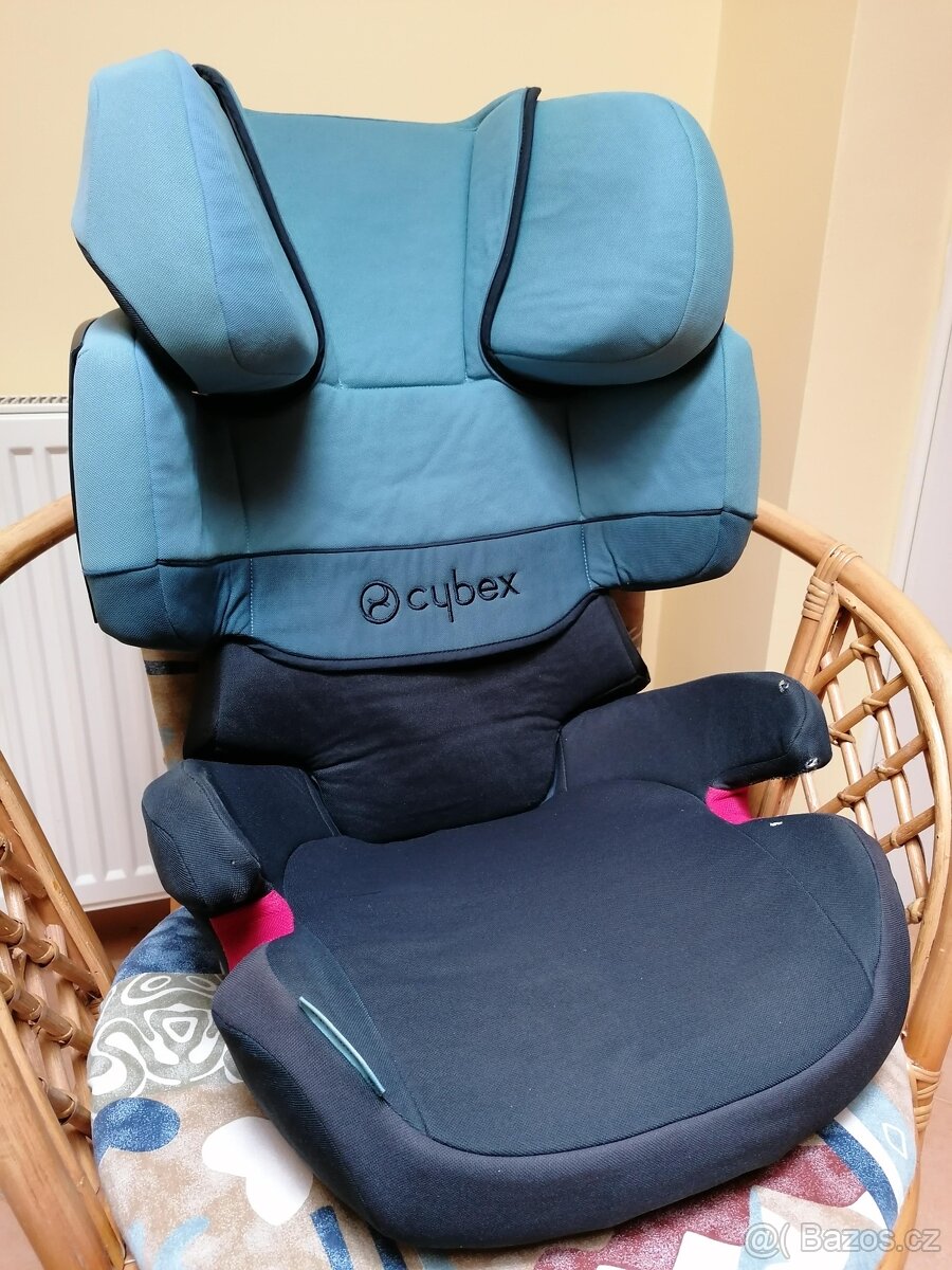 Autosedačka Cybex Solution X-Fix - bledě modrá - 3