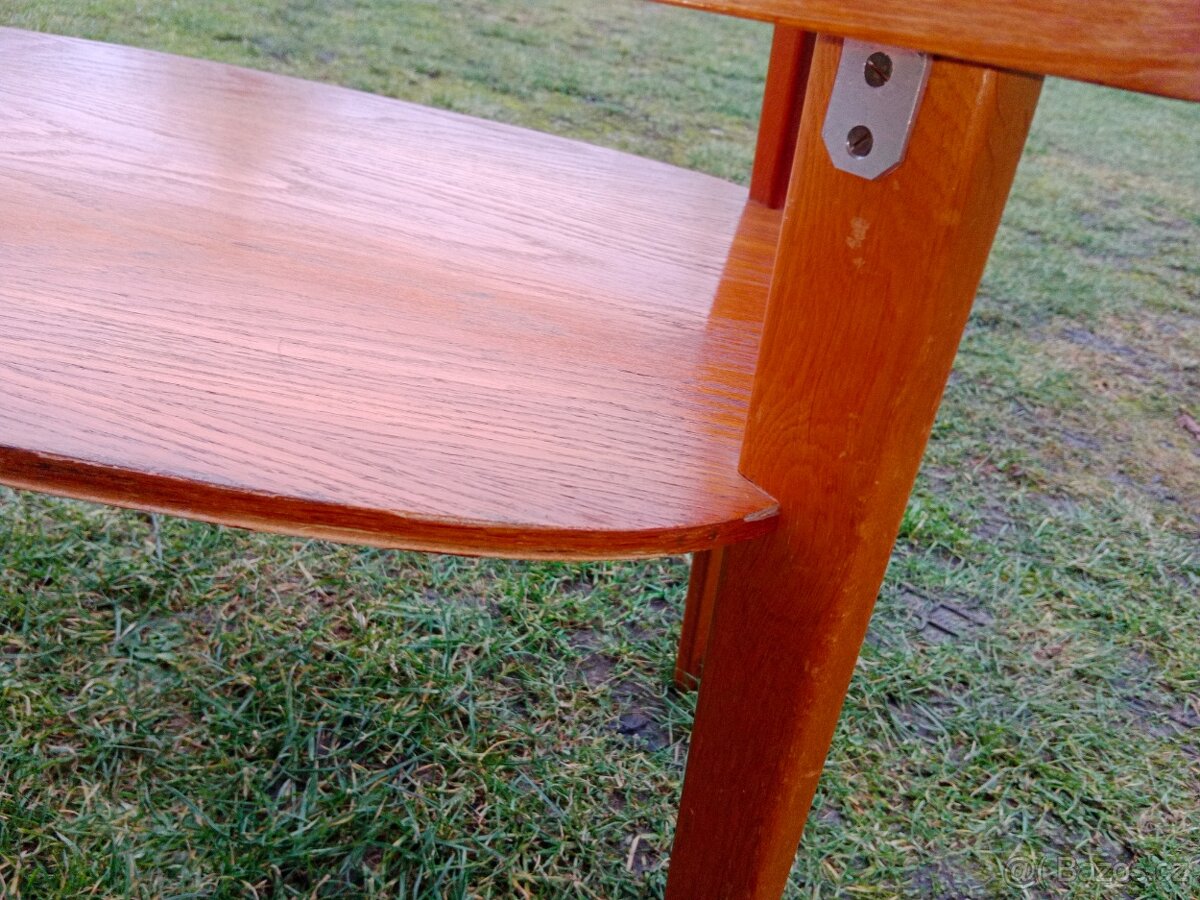 Starožitný stolek bez skla daruji - 3