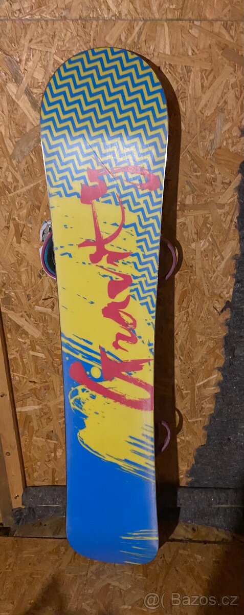 Snowboard 150 +boty,vázání a vak - 3