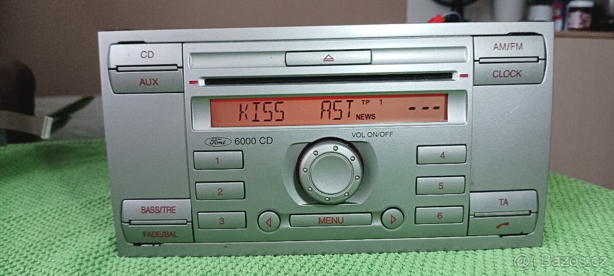 Originální autorádio Ford 6000 CD - 3