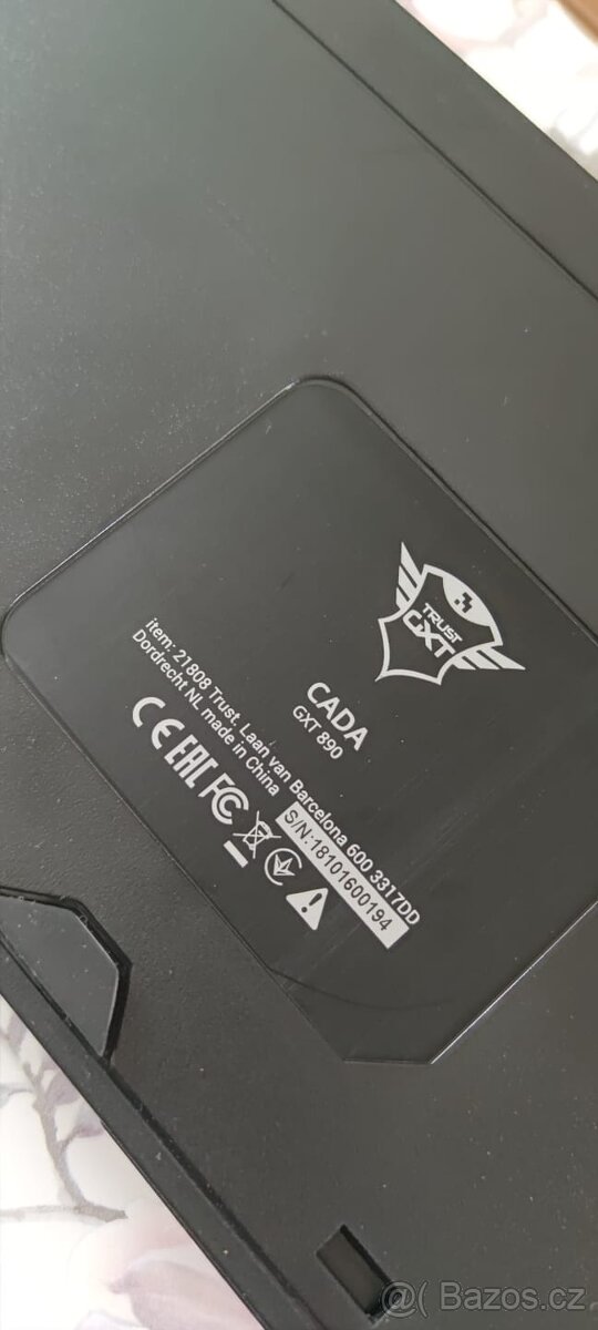 mechanická herní klávesnice Trust GXT 890 Cada. - 3