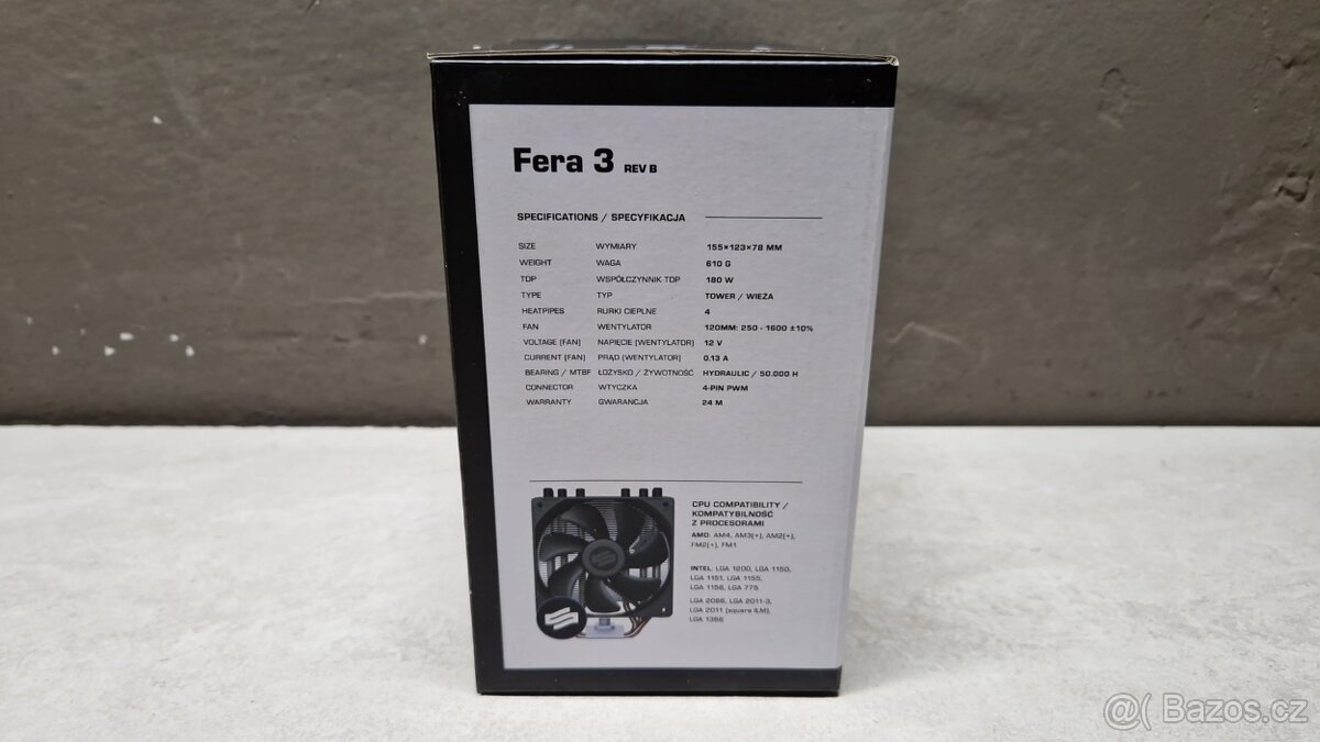 ❰ Chladič CPU | SilentiumPC Fera 3, 120mm Fan, zcela nový ❱ - 3