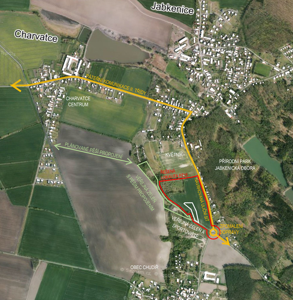 Nové stavební pozemky - Charvatce - 3