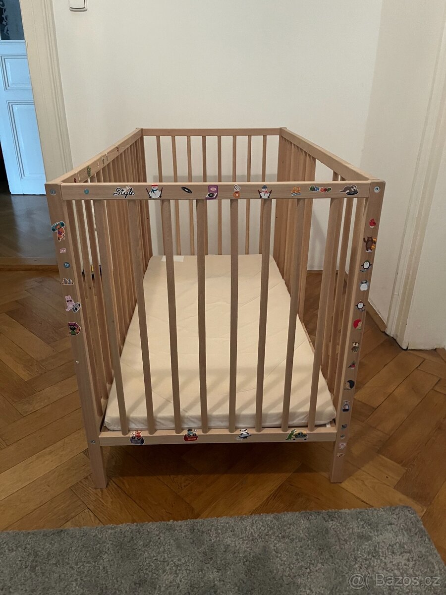 ZDARMA - Dětská postýlka IKEA + Matrace - 3