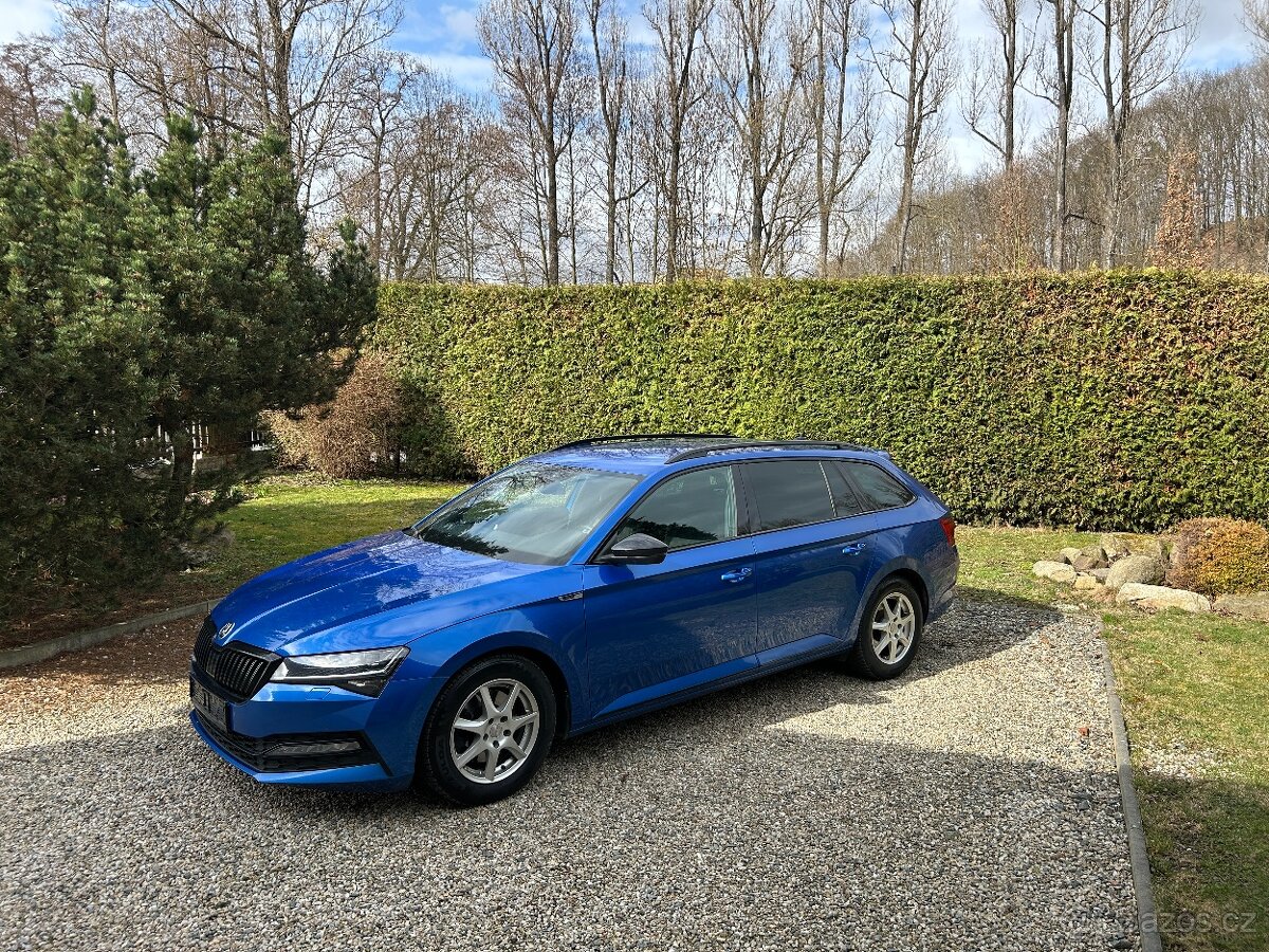 SUPERB SPORTLINE/2.0TDI/110kw/2022/MATRIX LED/FACE /Tažné - - 3