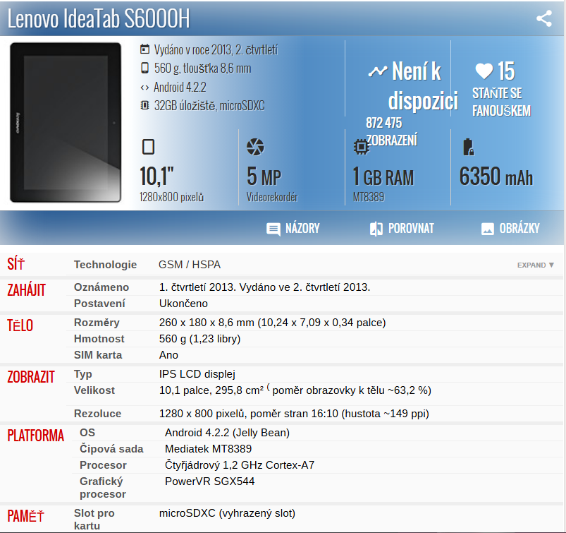 Lenovo IdeaTab S6000H - 3