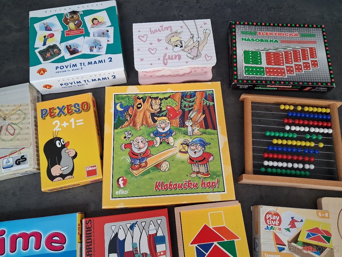 Naučné hry + puzzle pro předškoláky - školáky - 3