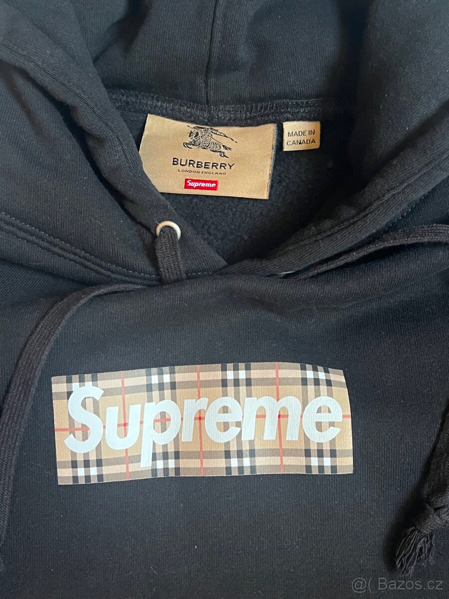Supreme x burberry mikina - 3
