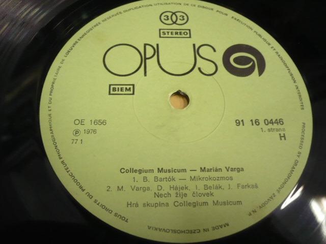 Marián Varga & Collegium Musicum (LP) - 3