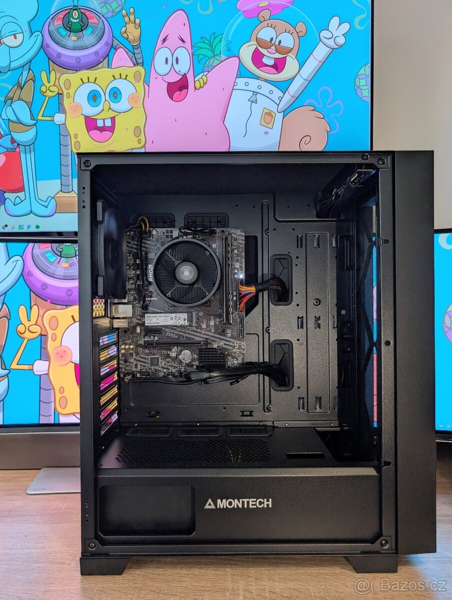 PC sestava 5500G/16GB/A520/256GB+2TB/Win11 -záruka - 3