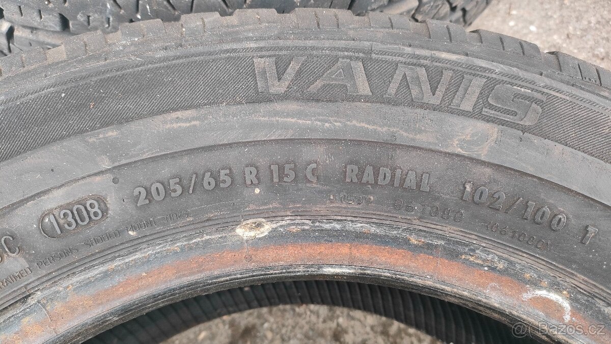 Pneu 205/65 R15C Barum Vanis 6mm - 3