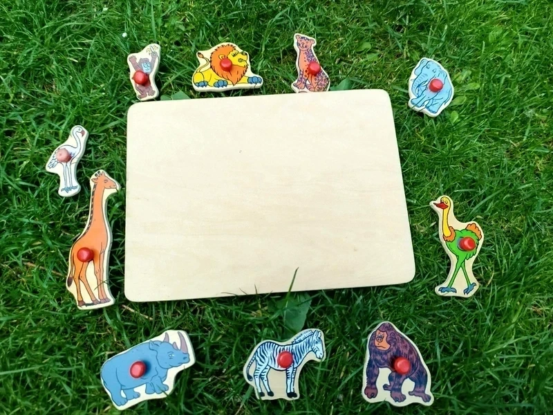 Dřevěné puzzle - 3