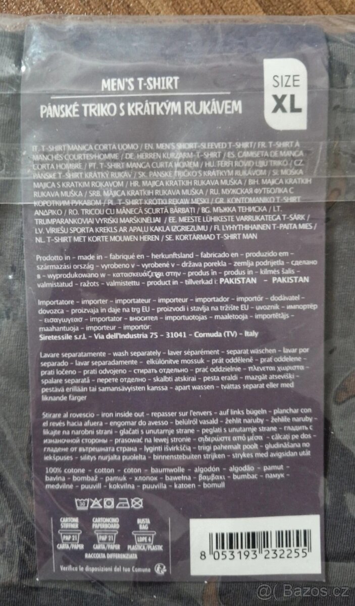 Nové pánské triko krátký rukáv - 3