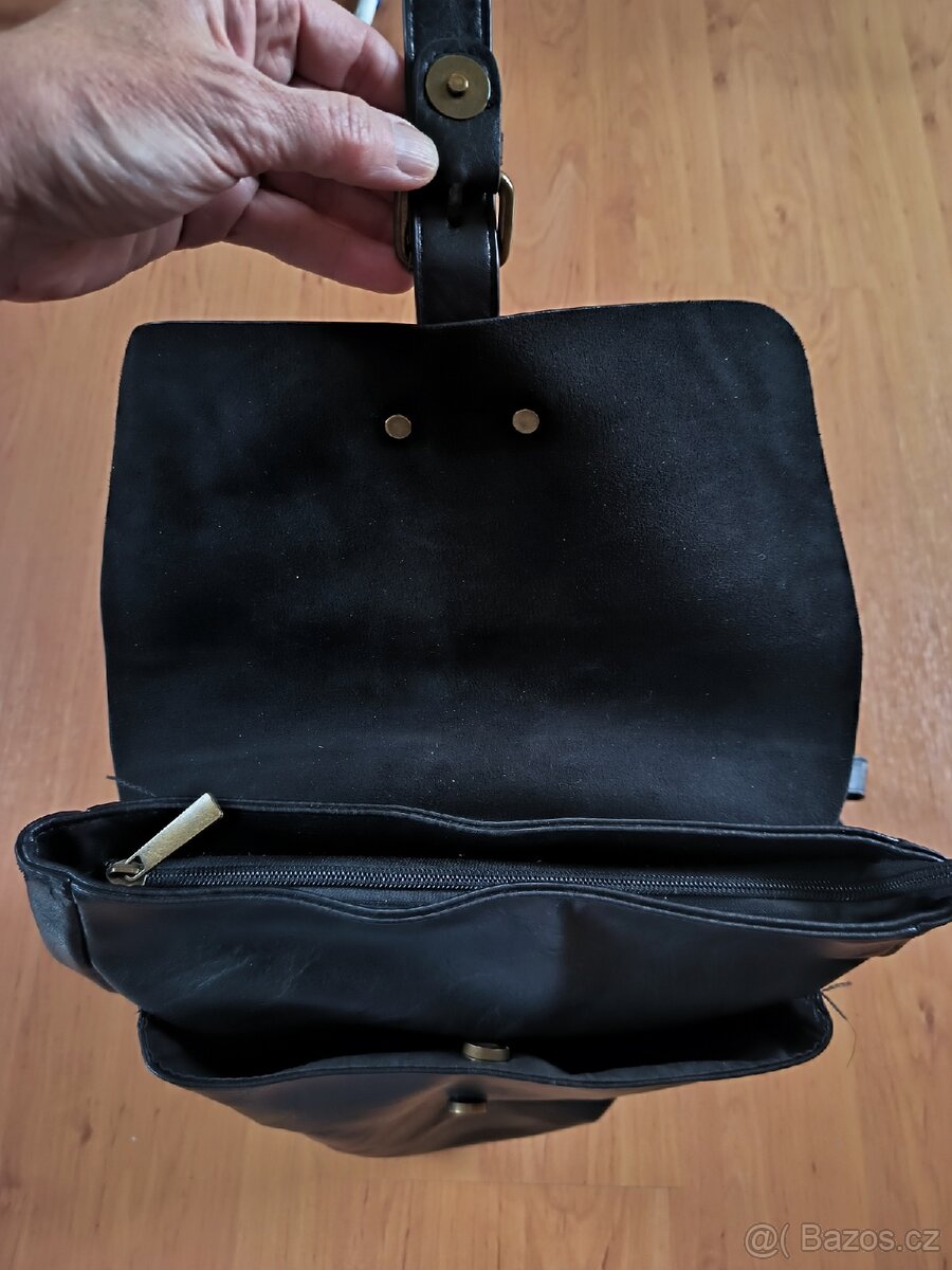 dámský batoh černý kůže - 3