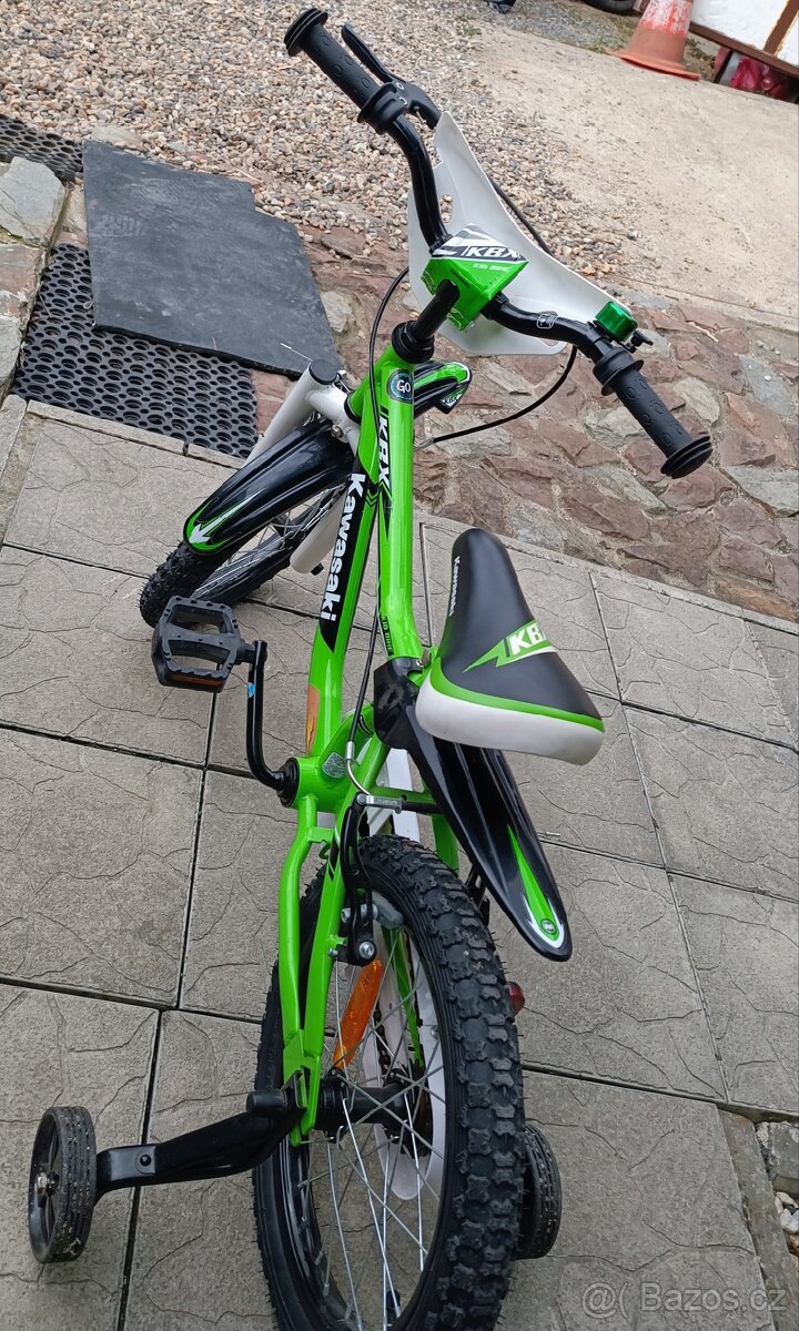 Detske kolo vel.16 znacky kawasaki - 3