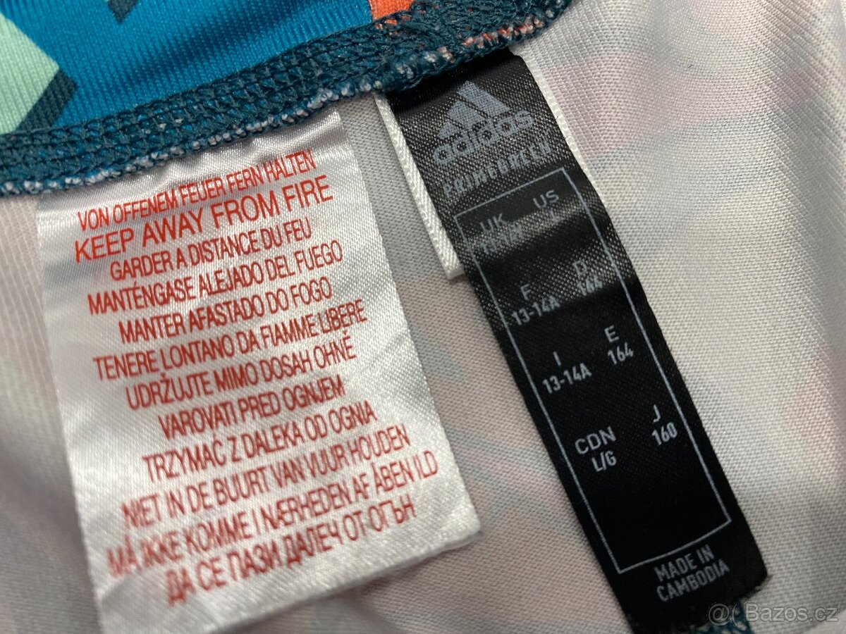 Leginy Adidas Aeroready allover print, vel. 164 - 3