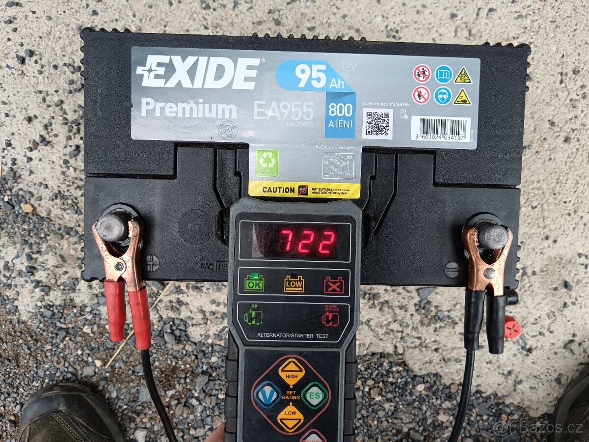 Autobaterie Exide Premium 95Ah - 3