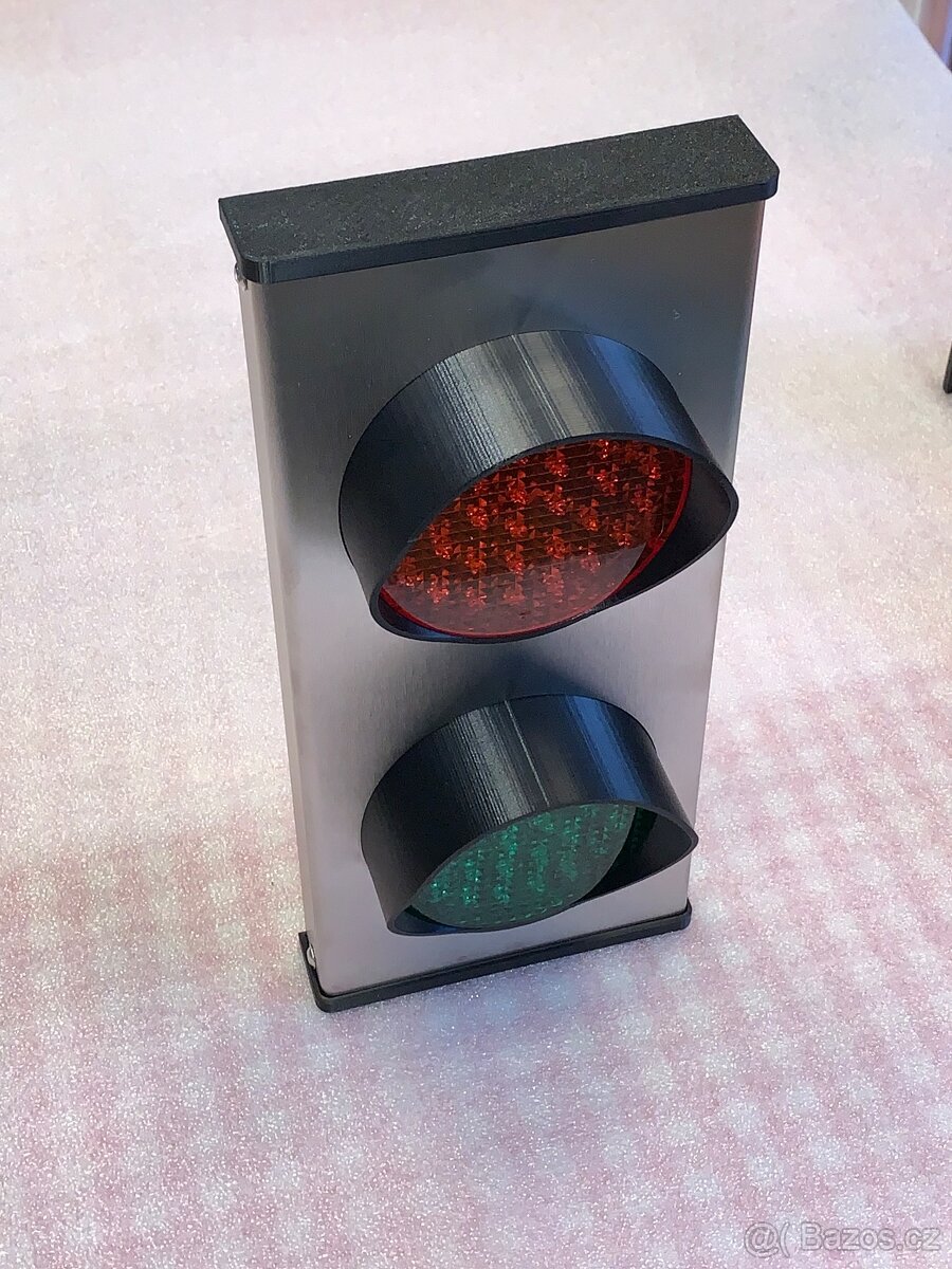 Nerezový LED semafor - 3