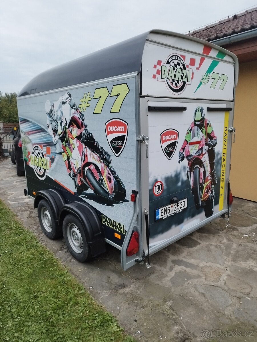 Přívěsný vozík na motorky - 3