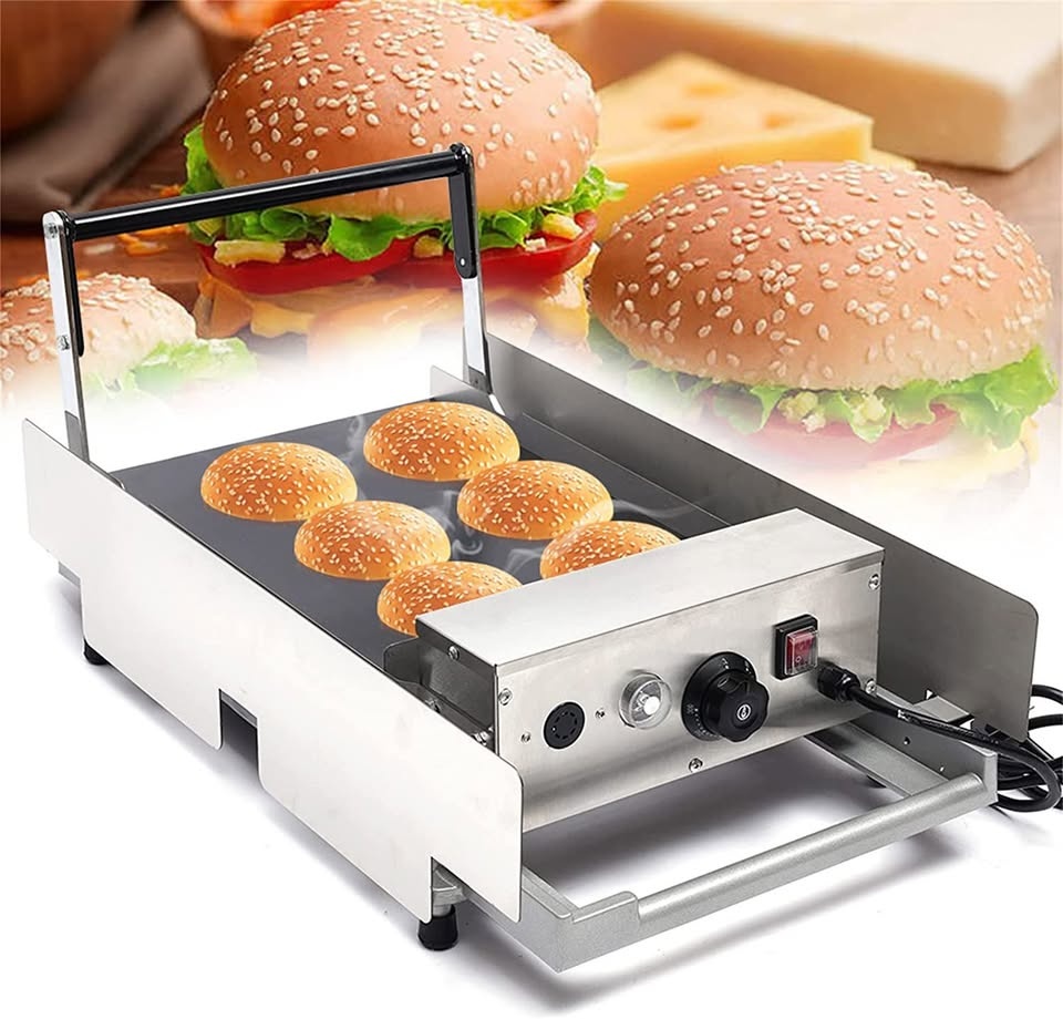 Elektrický hamburger gril (maso, pečivo, vejce) - 3