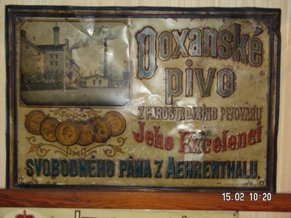 Pivní sklo, půllitry, třetinky, pivovarské cedule. - 3