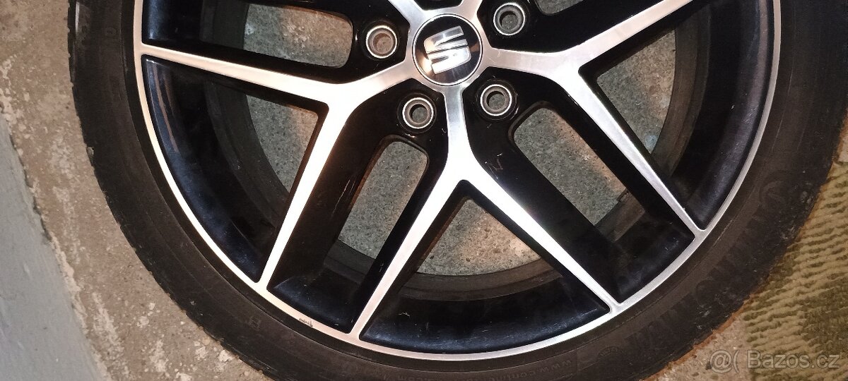 Originální 18" alu kola Performance II Seat Leon 5F + pneu - 3