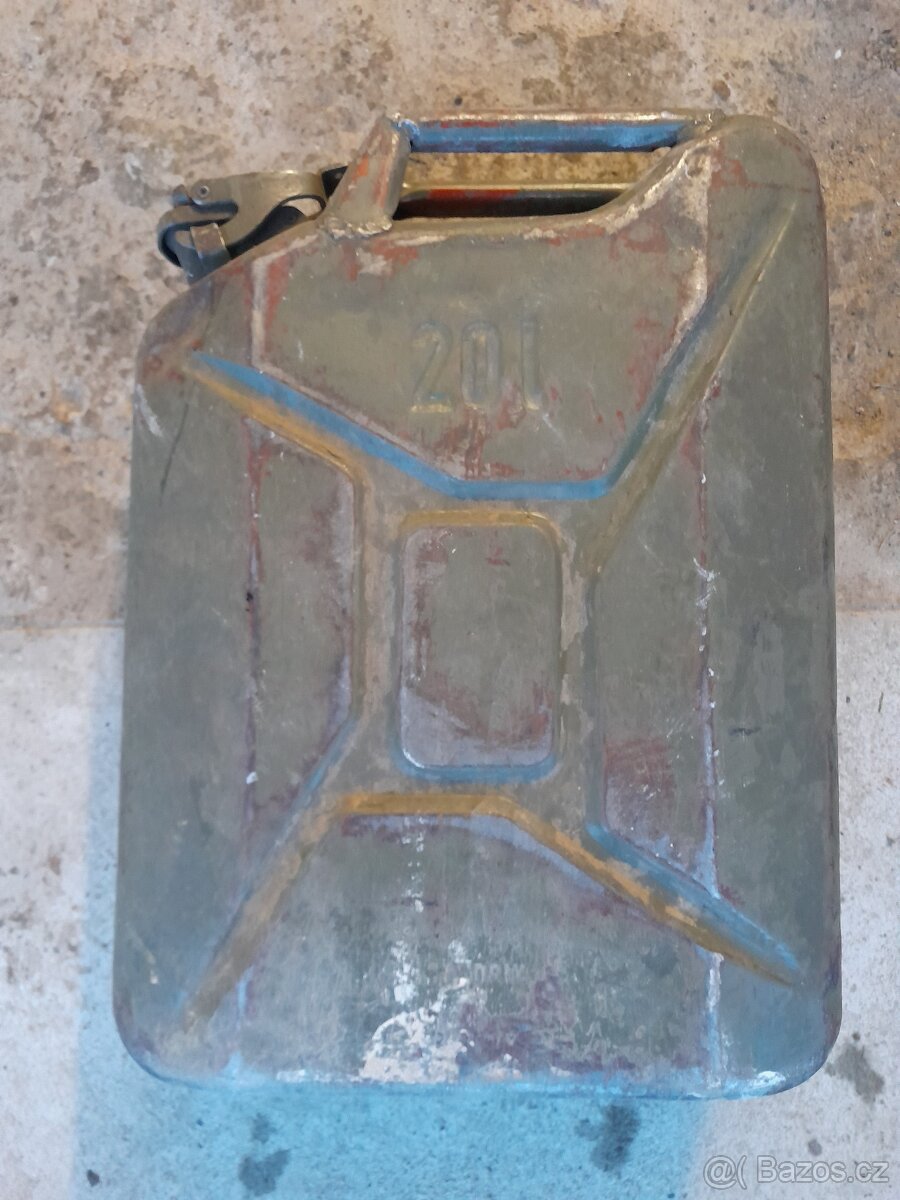 Kanystr kovový 20l - 3