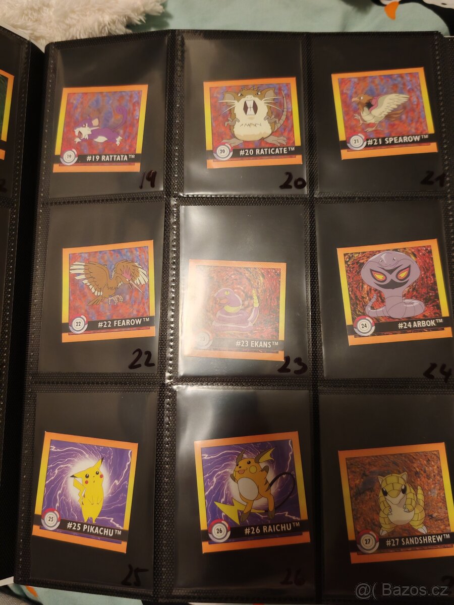 Pokémon album stickers - 3