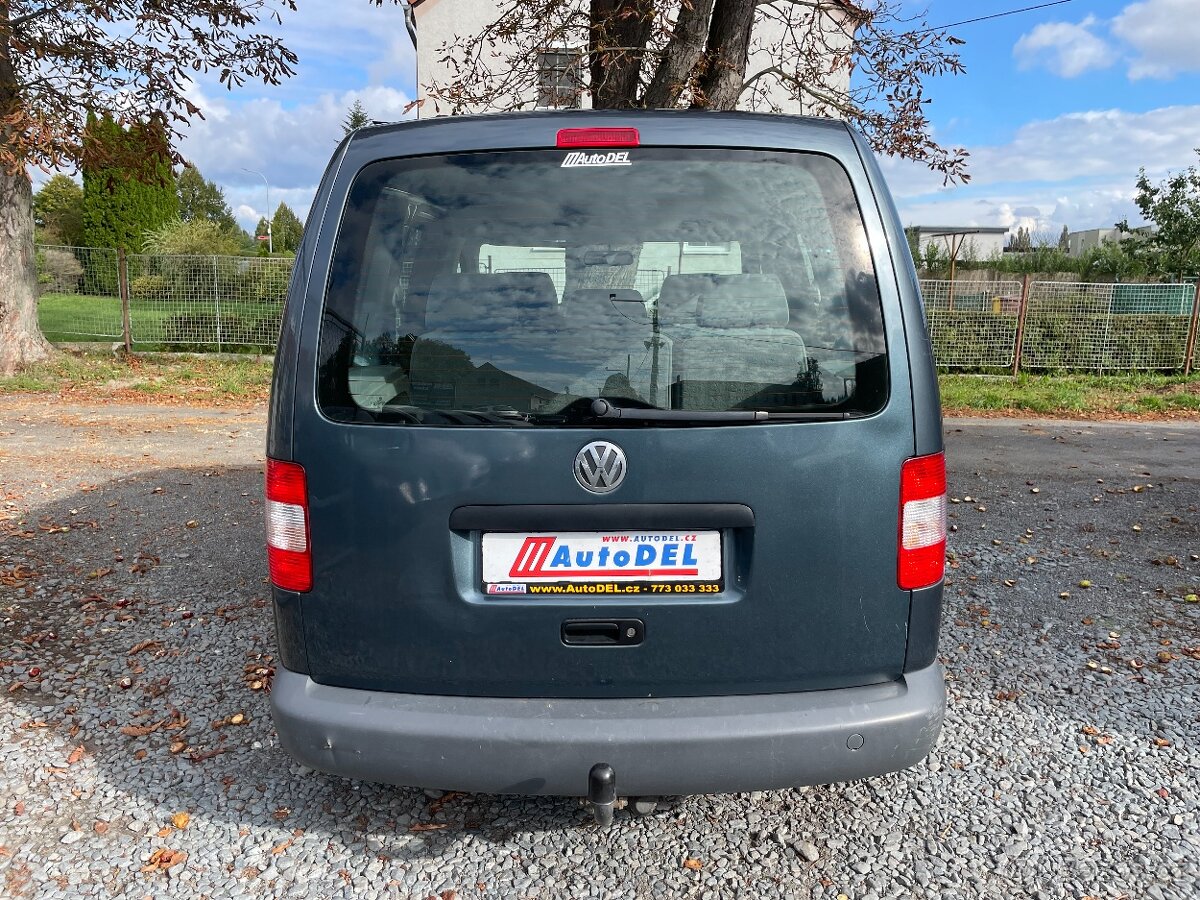 VW Caddy 1,9 TDi Aut.Klima, Tažné, AKU - 3