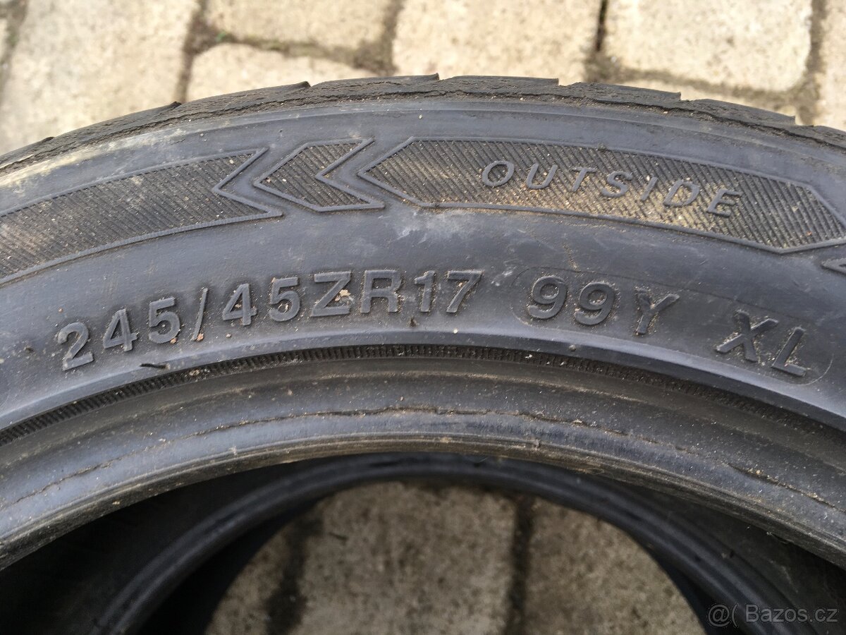 2ks letní pneu 245/45R17 Sailun - 3